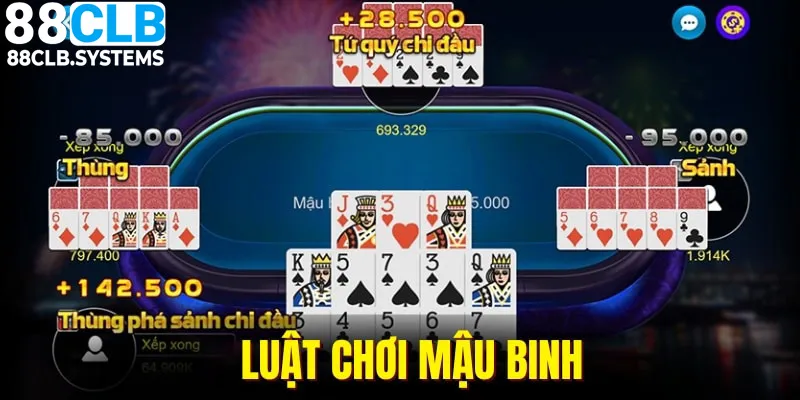 Hướng dẫn luật chơi mậu binh tổng quan cho người mới bắt đầu